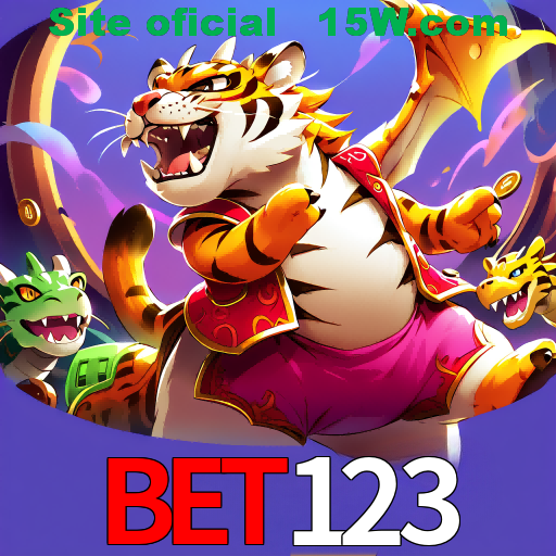 Imagem promocional da Bet123 mostrando a plataforma e suas vantagens